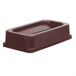 Drop Shot Lid for Wall Huggers Brown (4 ea / pk)