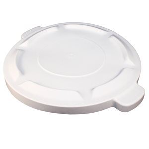 Lid for 20 Gallon Can White (6 ea / cs) NSF STD 2 & 21 Listed