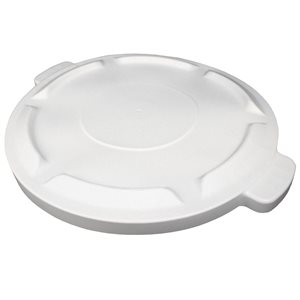 Lid For 32 Gallon Can White (5 ea / cs) NSF STD 2 & 21 Listed