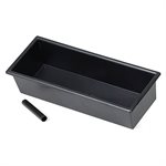 Bar Drain Tray 1 Piece design with removable drain tube (12 ea / cs)