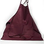 Apron-Burgundy W / Pocket 65 / 35 Polyester / Cotton (12 ea / cs)