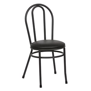 Chair-Metal Bentwood Black Frame Black Seat (2 ea / cs)