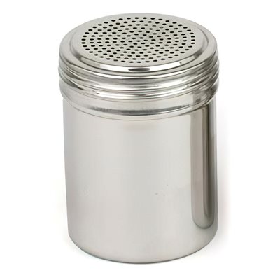 Dredge Can 10 oz Stainless Steel (12 ea / bx, 10 bx / cs)