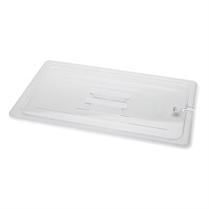 Polycarbonate Cover Full Size Notched with Handle NSF (12 ea / cs)
