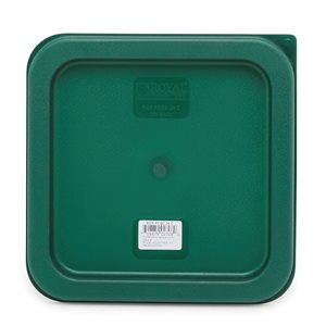 Polyethylene Square Lid NSF for 2 & 4 qt GREEN (12 ea / cs)