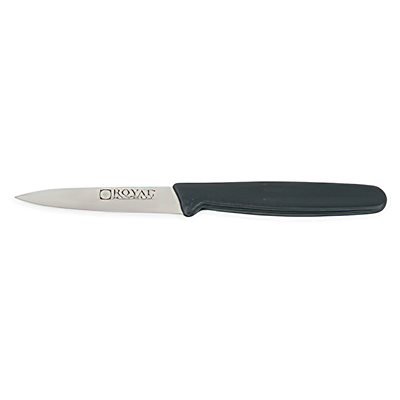 3 .5" Paring Knife Black Handle OA 7" (300 ea / cs)