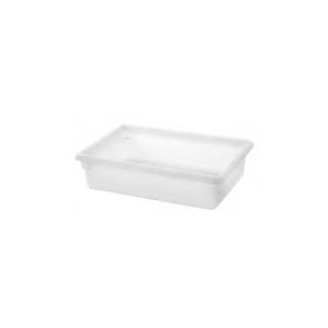 Food Storage Box 18" x 26" x 6" White Polypropylene (6 ea / cs)