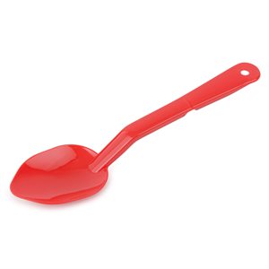 Serving Spoon 11" Polycarb Red (sold by the dz) (1 dz / bx 6 bx / cs)