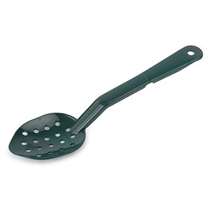 Serving Spoon 13" Perf Polycarb Green (sold by the dz) (1 dz / bx 6 bx / cs)