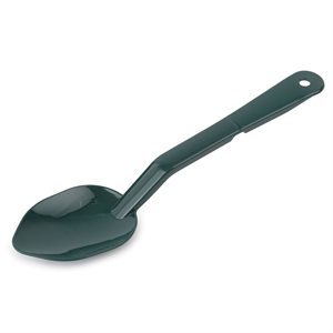Serving Spoon 13" Solid Polycarb Green (sold by the dz) (1 dz / bx 6 bx / cs)