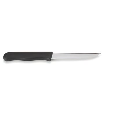 Knife Steak Black Plastic Handle (1 dz / bx 50 bx / cs)