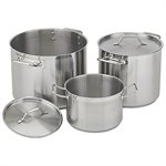 Stock Pot 16 qt S / S with Cover NSF (1 ea / bx 4 bx / cs)