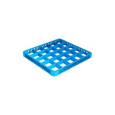 25-Compartment Standard Extender Blue NSF Listed Compartment Size 3.46"L x 3.46"W x 3.22"H (6 ea / cs)