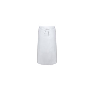 Waist Apron, No Pocket White 30" x 36" 65 / 35 Polyester / Cotton (600 ea / cs)
