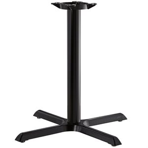 33" x 33" X-Base Black Dining Height Complete Table Base “Call Customer Service for Availability”